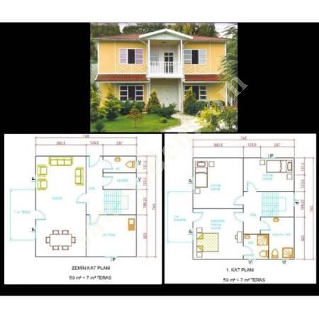 HEAT AND SOUND INSULATED, NON-FLAMMABLE PREFABRICATED BUILDINGS, Building Construction