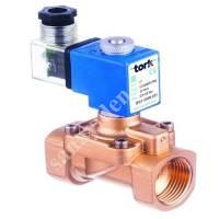 BUHAR SOLENOİD VALFİ (GENİŞ ORİFİSLİ) (ÇAP:3/8''-BAR:0.35-3, Vanalar / Valfler