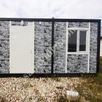CMZPREFABRİK 1.SINIF KALİTE TAŞ DESENLİ YAŞAM KONTEYNERI, Prefabrik Ev Modelleri, Konteyner Ev Fiyatları