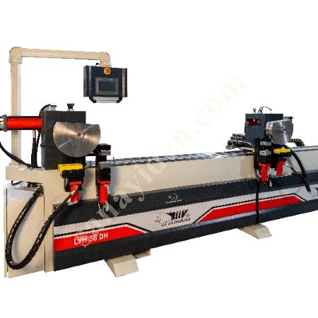 CNC DOUBLE HEAD PIPE BENDING MACHINE THAT CAN BEND TWO PIPES SIMULTANEOUSLY, Machine