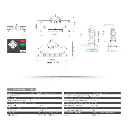 OLR HALAT GERİNİM SENSÖRÜ, Tartı Sistemleri Parça - Aksesuar