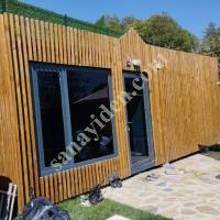300*700 AHŞAP KAPLAMALI BETOPANLI OFİS/KONUT KONTEYNER, Prefabrik Ev Modelleri, Konteyner Ev Fiyatları