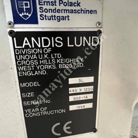 CNC LANDİS KRANK TAŞLAMA MAKİNESİ – 360X1200, Makina