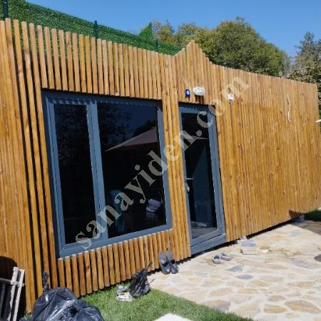 300*700 AHŞAP KAPLAMALI BETOPANLI OFİS/KONUT KONTEYNER, Prefabrik Ev Modelleri, Konteyner Ev Fiyatları