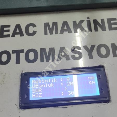 SATILIK SİLİKON FİTİL SARMA VE KESME MAKİNESİ – PAKETLEME OPSİYONLU!, Makina