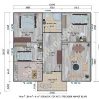 MOİ YAPI KALİTESİYLE 96 M² TEK KATLI PREFABRİK EV, Prefabrik Ev Modelleri, Konteyner Ev Fiyatları