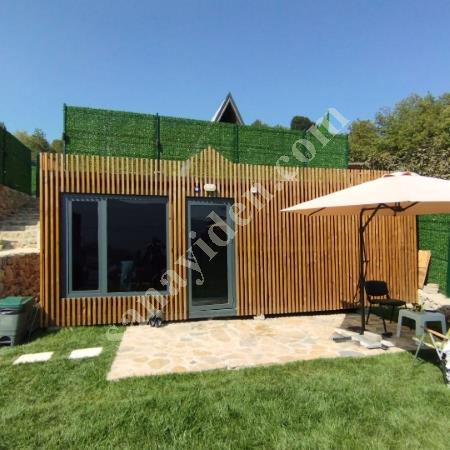 300*700 AHŞAP KAPLAMALI BETOPANLI OFİS/KONUT KONTEYNER, Prefabrik Ev Modelleri, Konteyner Ev Fiyatları