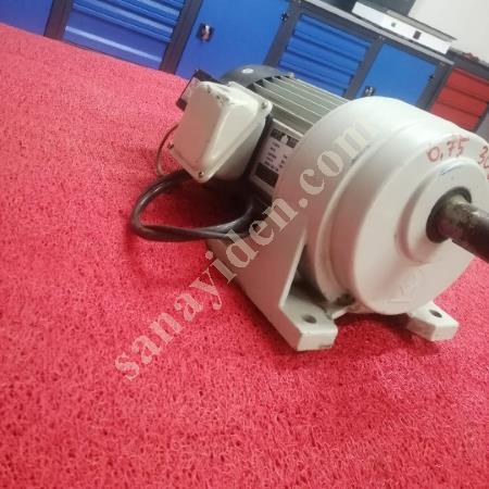 DÜŞÜK DEVİRLE MAKSİMUM VERİM: 0,75 KW REDÜKTÖRLÜ MOTOR, Elektrik & Enerji