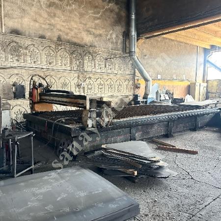 BAYKAL MARKA 3X6 MT 130 AMPER PLAZMA TEZGAHI (2009MODEL), Makina