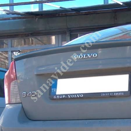 VOLVO S40 BAGAJ ÜSTÜ SPOİLER FİBER, Tampon & Panjur & Izgara & Reflektör & Paçalık & Marşpiyel