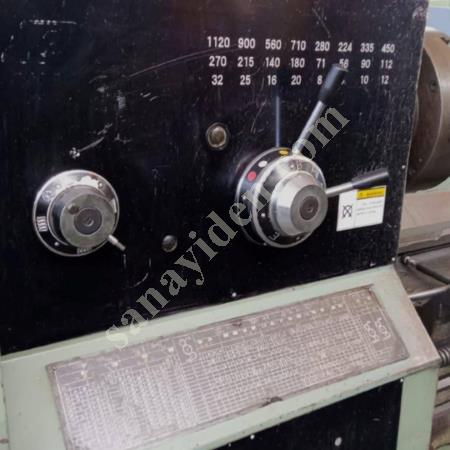 YUNNAN TORNA  660X2000 FENER MİLİ 105  0536 709 41 57, Makina