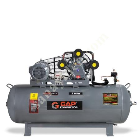 KOMPRESORUM GAP 500 LT PİSTONLU KOMPRESÖR 8 BAR 10 HP, Pistonlu Kompresör