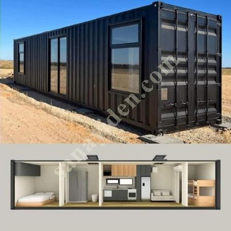 40 HC YÜK KONTEYNERI - DEPREME DAYANIKLI 30 - 45 - 60 - 90 M2, Prefabrik Ev Modelleri, Konteyner Ev Fiyatları