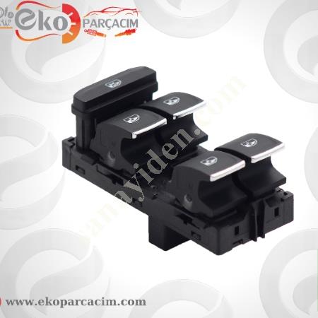 ORİJİNAL VOLKSWAGEN SÜRÜCÜ CAM AÇMA TUŞ TAKIMI 5G0959857E, Oto & Y. Parça