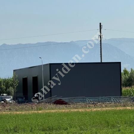 STRONG SOLUTIONS IN STRUCTURAL STEEL – GREENHOUSE, BARN, FACTORY, WAREHOUSE, Steel Construction