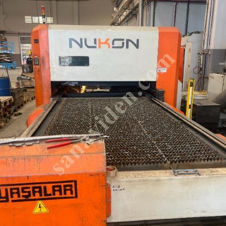 SATILIK 2012 MODEL NUKON NF1530 LAZER KESİM MAKİNESİ, Lazer Kesim Makinası