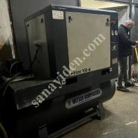 VİDALI KOMPRESÖR 500 LİTRE 2.EL TEMİZ KAZAN ÜST, Vidalı Kompresör