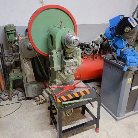 10 TON ECCENTRIC PRESS – IN WORKING CONDITION, AVAILABLE IMMEDIATELY!, Eccentric Press