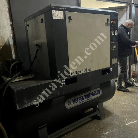 VİDALI KOMPRESÖR 500 LİTRE 2.EL TEMİZ KAZAN ÜST, Vidalı Kompresör