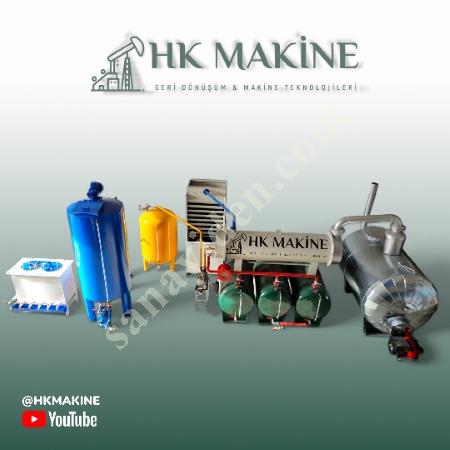 WASTE OİL RECYCLİNG PLANT, WASTE OİL PURİFİCATİON MACHİNE, Diğer Madeni Yağlar