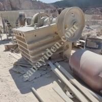 KALSİT SEKTÖRÜNDE KULLANILMIŞ TEMİZ 90’LIK ÇENELİ KIRICI!, Maden Ocağı Makinaları