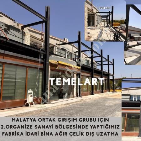 TÜRKİYE GENELİNDE AĞIR ÇELİK ENDÜSTRİYEL YAPILAR – TEMELART, Çelik Konstrüksiyon