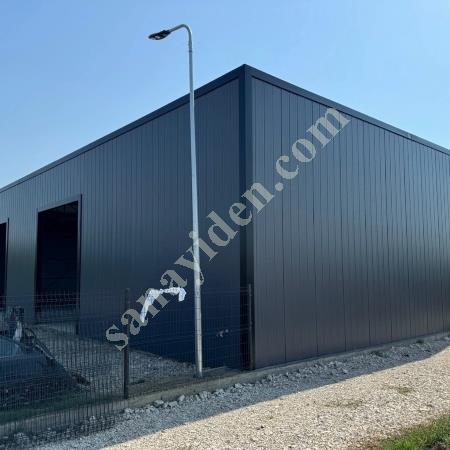 STRONG SOLUTIONS IN STRUCTURAL STEEL – GREENHOUSE, BARN, FACTORY, WAREHOUSE, Steel Construction