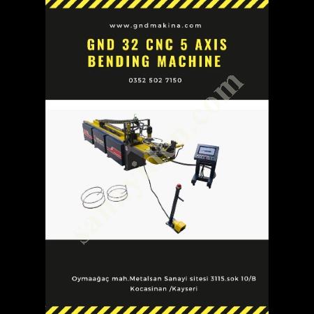 CNC BORU BUKME MAKINASI, Cnc Boru Bükme