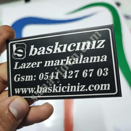 LAZER MARKALAMA METAL ETIKET , Advertising & Promotion