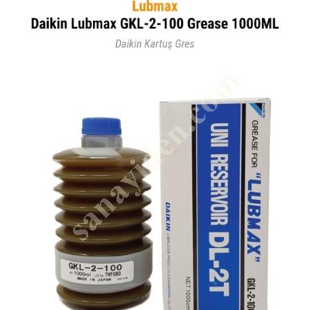 DAİKİN LUBMAX GKL-2-100 GREASE 1000ML DÜŞÜK SICAKLIK UYGULAMALARI İÇİN İDEALDİR., İş Makineleri