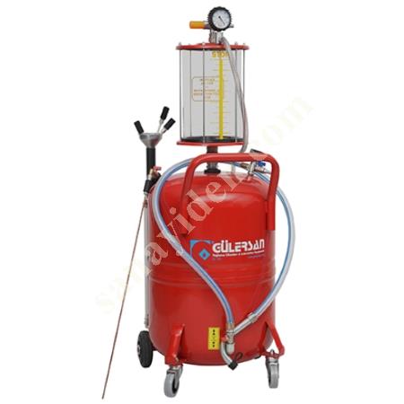 GÜLERSAN YAĞLAMA CİHAZLARI 6000 HAVALI KARTERDEN YAĞ ÇEKME POMPASI 80 LT, Yağlama Cihazları