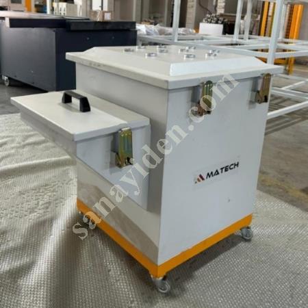 MATECH MAKİNA 8 LİTRE ELEKTROSTATİK TOZ BOYA DEPOSU (120 LT), Diğer