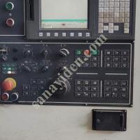 CNC TORNA  2012 MODEL  8 İNÇ  BOY 600 ÇAP 450 FANUC KONTROL LİNER KIZAK, Makina