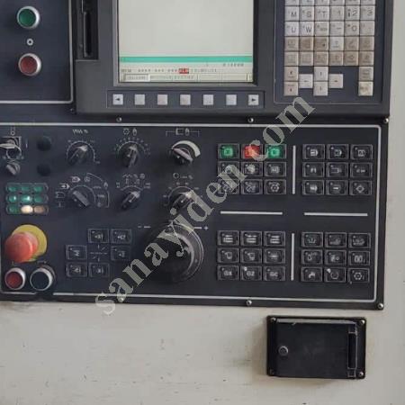 CNC TORNA  2012 MODEL  8 İNÇ  BOY 600 ÇAP 450 FANUC KONTROL LİNER KIZAK, Makina