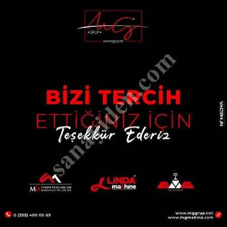 LRGM 2050 X 3MM LİNDA MACHİNE REDİKTÖRLÜ GİYOTİN MAKAS, Giyotin Makas