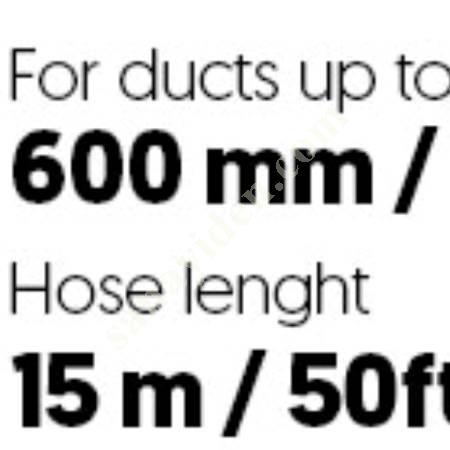 EON 15 M ELEKTRİKLİ YAĞLI KANAL TEMİZLEME MAKİNASI (600 MM’YE KADAR), Baca- Fan - Havalandırma Sistemleri Ve Filtreler