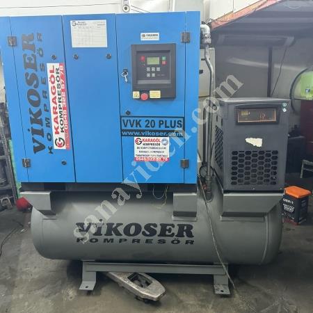 VERİMLİ VE DAYANIKLI: 15 KW 20 HP VİDALI KOMPRESÖR, Kompresör