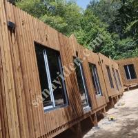 300*700 AHŞAP KAPLAMALI BETOPANLI OFİS/KONUT KONTEYNER, Prefabrik Ev Modelleri, Konteyner Ev Fiyatları