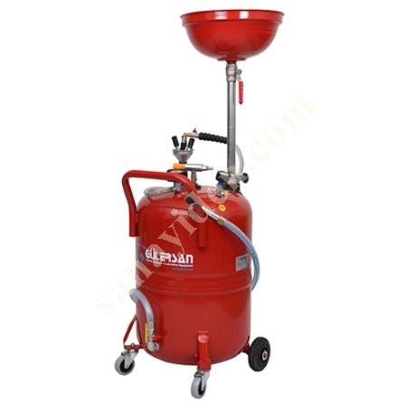 GÜLERSAN YAĞLAMA CİHAZLARI KARTERDEN YAĞ ÇEKME EMME POMPASI 80 LT – 6150, Yağlama Cihazları