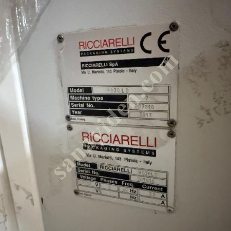 YÜKSEK KAPASİTELİ RİCCİARELLİ PAKETLEME MAKİNESİ SATIŞTA!, Paketleme Makinası