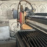 BAYKAL MARKA 3X6 MT 130 AMPER PLAZMA TEZGAHI (2009MODEL), Makina
