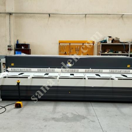 4050 X 4MM REDİKTÖRLÜ NC KONTROLLÜ 750MM LİNDA GİYOTİN MAKAS, Giyotin Makas