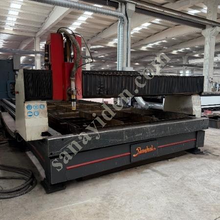 BAYKAL MARKA 2 X 6 METRE 130 AMPER CNC PLAZMA TEZGAHI 2006 MODEL, Plazma Kesim