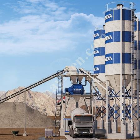 BETON SANTRALİ 90 M3 - TWINSHAFT MİKSER (İTALYAN), Yapı İnşaat