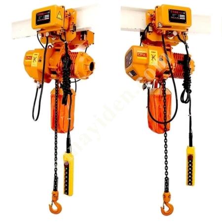 KALDIRMA EKIPMANLARI - ELEKTRIKLI ZINCIRLI VINÇLER, Machine