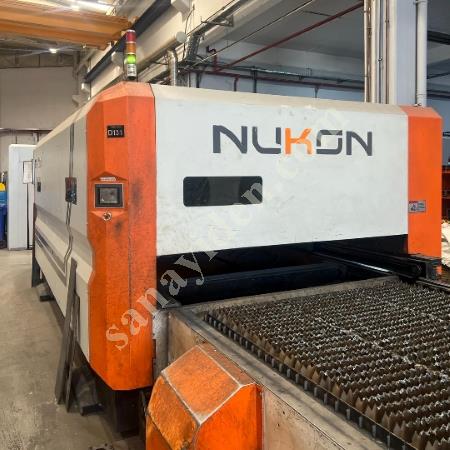 SATILIK 2012 MODEL NUKON NF1530 LAZER KESİM MAKİNESİ, Lazer Kesim Makinası