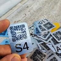 QR MENÜ BASKI,RAKAMLI KAREKOD BASKI,QR KODLU METAL ETİKET ,
