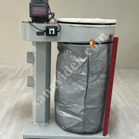 PLASTİK PERVANELİ, SIFIR 2000M³ TOZ EMME MAKİNASI, Makina