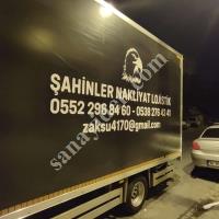 KAMYON VE KAMYONET ÜZERİ YAZILAR – NAKLİYAT VE LOJİSTİK İÇİN HAZIR!, Reklam & Promosyon