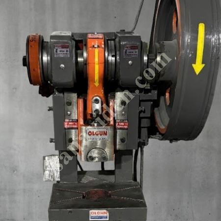 OLGUN PRES``DEN  200 VE 5 TON ARASI YENİLENMİŞ EKSANTRİK PRES, Makina